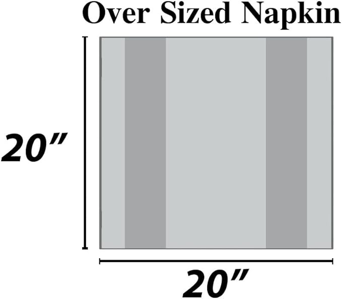 Urban Villa Cloth Napkins Halloween Dinner Napkins Solid Black Color 20'&...