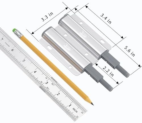 jiayi push catch metal heavy duty 4 pack, view 9