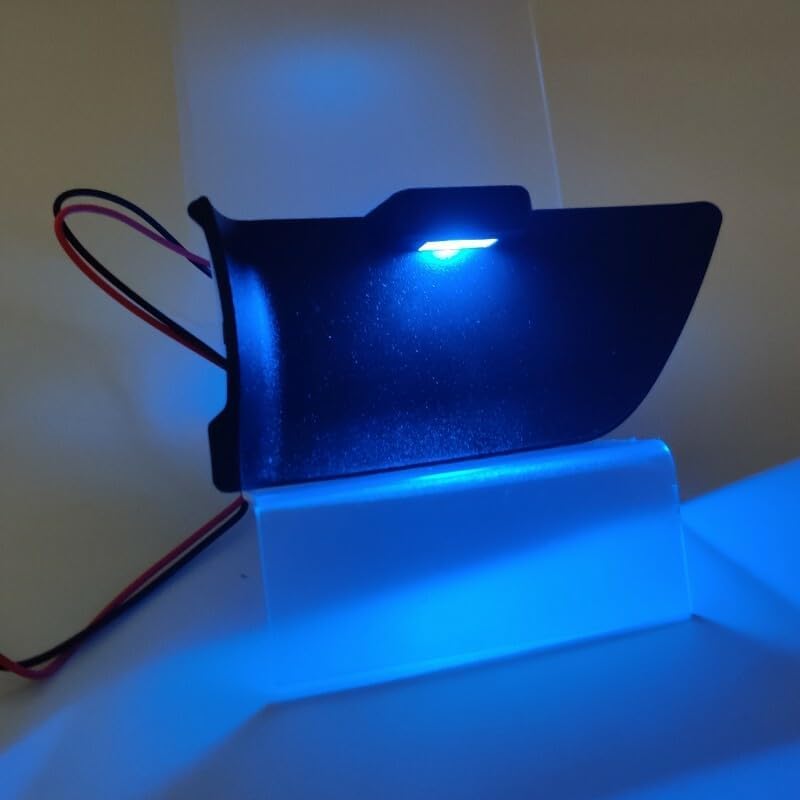 CTH for Toyota Highlander 2020-2024 Interior Car Door Handle Bowl with Blue LED Lights Car Accessories 1 set (Blue Light)