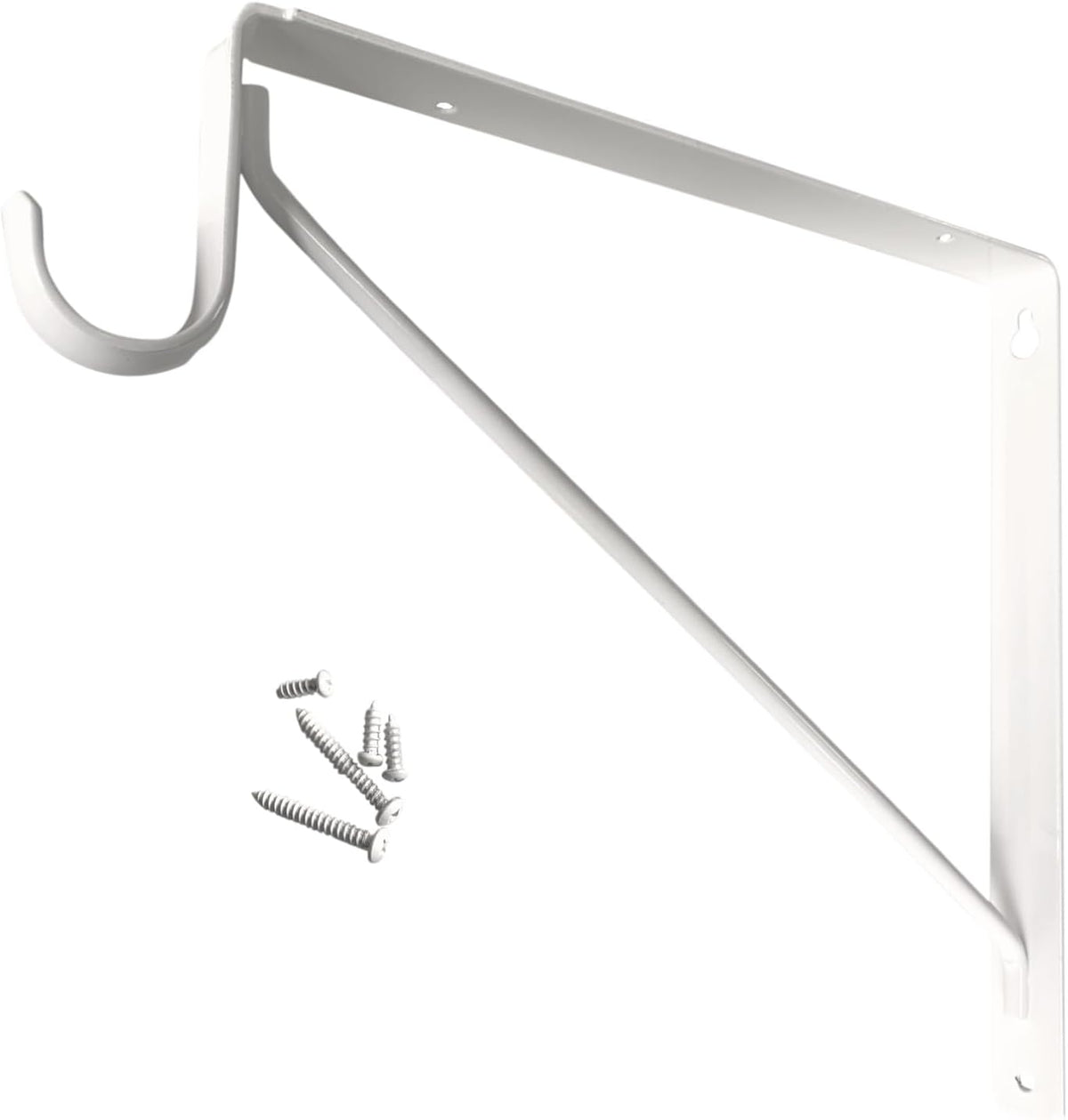 welded heavy duty closet rod & shelf support, main product view