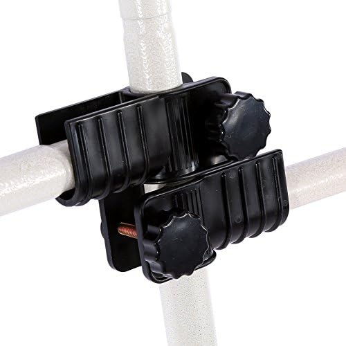 estink tension rod garment rack freestanding adjustable 4-bar, view 9