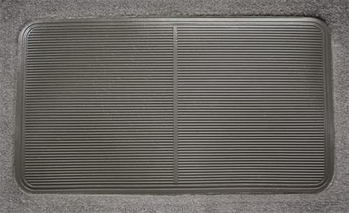Auto Carpet Floor Liner - Passenger Area - Molded Cutpile - fits 2000-2006 GMC Yukon 4 Door (Medium Gray/Pewter)