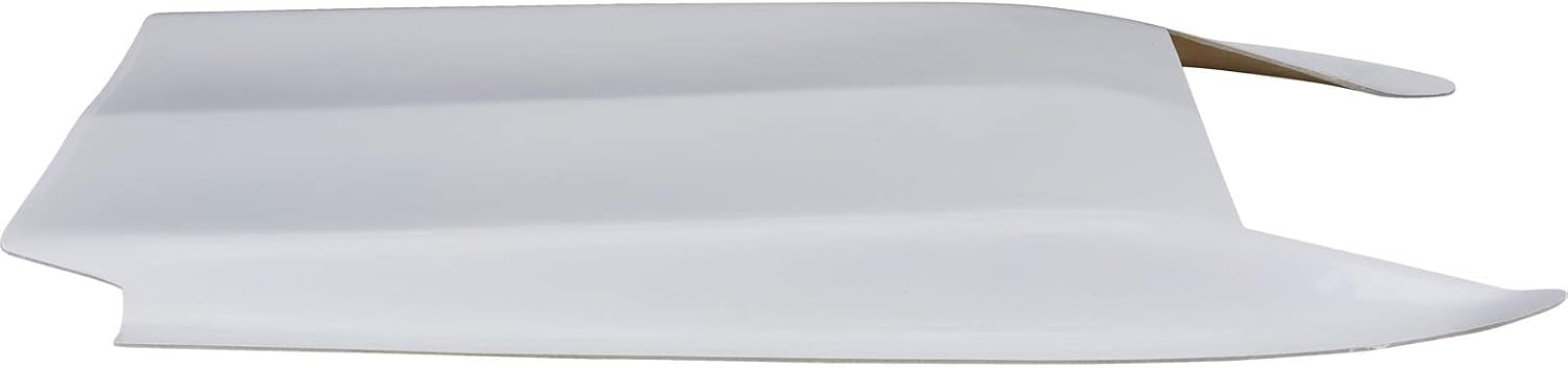 Corvette-Style Stingray Fiberglass Hood Scoop for Universal Fit: 37 x 22 x 3 inches, Glossy Gelcoat Finish, Suitable for Street & Race, Front-to-Back Length 36", Max Inside Width 18" Ready for Paint