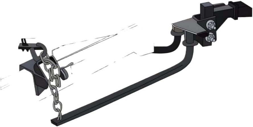 Weight Distribution Hitch Parts with Sway Control 1000 Lbs 2 Inch Shank Steel