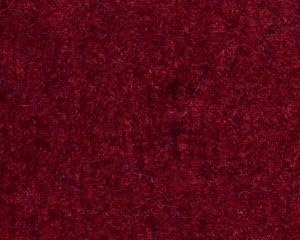 Automotive Carpet Compatible with 1965 to 1968 Ford Mustang, Coupe (1016-Red Ultra-Plush Cut Pile)