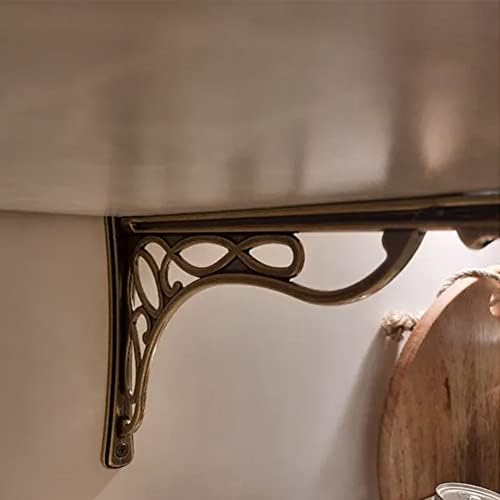 10 inch bracket shelf brackets cast iron metal on a desk or shelf