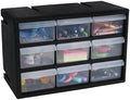 sadstory 9-drawer plastic drawer storage cabinet for garage, main product view