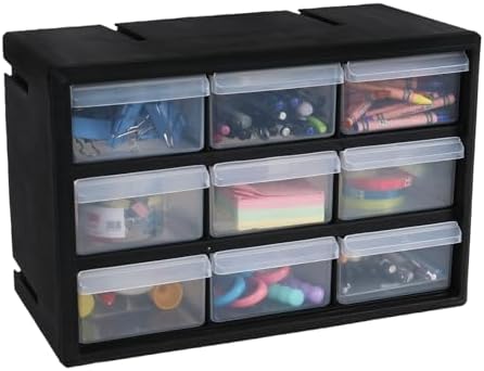 sadstory 9-drawer plastic drawer storage cabinet for garage, main product view