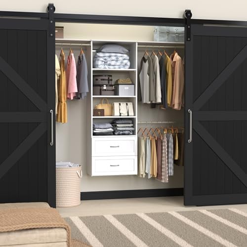 closetmaid suitesymphony hanging closet kit includes (1) tower, view 9