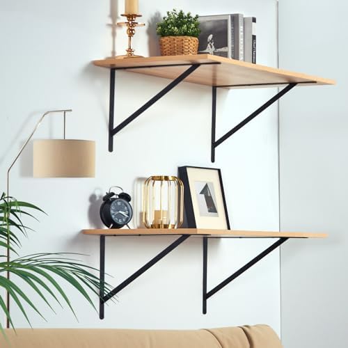 vevor shelf support, 18x12 in set of 12, front angle view