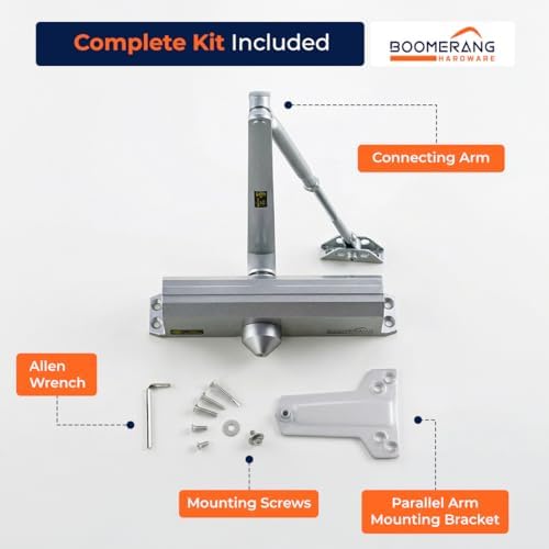 boomerang d4016 medium/heavy-duty designer auto commercial door closer shown in use