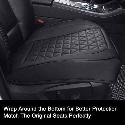 black panther luxury faux leather car seat cover on a desk or shelf