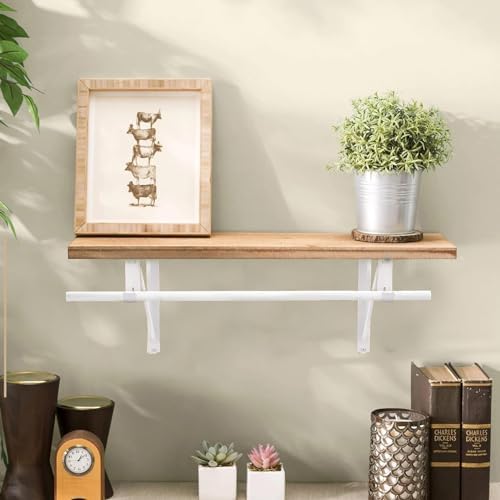 closet rod brackets 10x11in, 10 pack closet shelf, close-up detail