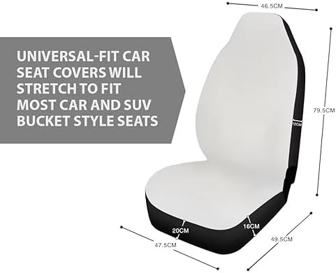 howilath seat covers for cars 2 piece vehicle on a desk or shelf