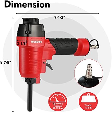 workpro pneumatic nail remover, heavy duty nail puller shown in use