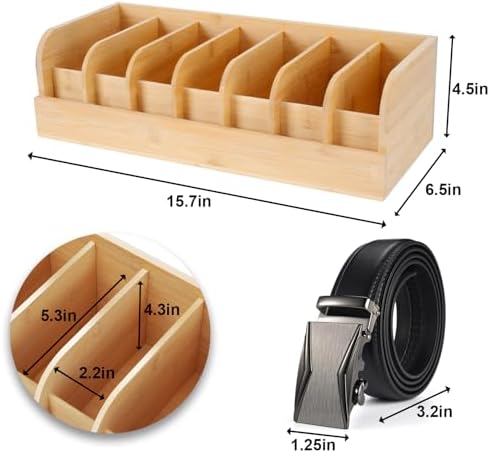 gti belt organizer, 7 compartments belt organizer for shown in use