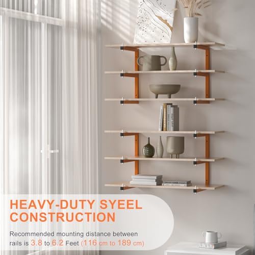 lumber storage rack, 6-level lumber rack wall-mounted, 1320, package contents