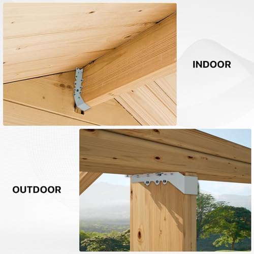 2x10 joist hanger,lu210 18 gauge double shear face, side view