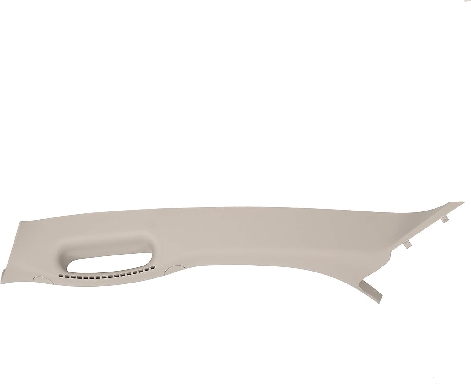 ECOTRIC Left Driver Side Grab Handle A Pillar Windshield Post Trim Molding for 2002-2010 Dodge Ram 1500/2500/3500 Pickup Replacement for 1TE75BD1AA 1TE75TL2AA 5GR29TL2AF 5GR29TL2AG