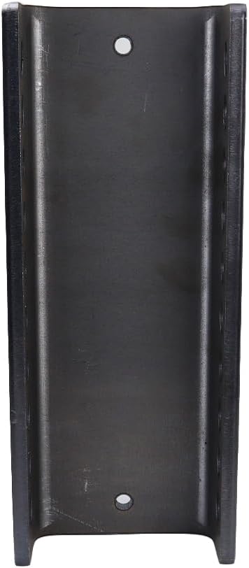 Shocker XR Hitch Channel 3-3/4"W ID - 4-1/2" OD - Raw Steel, 10 Hole Channel - Raw Steel