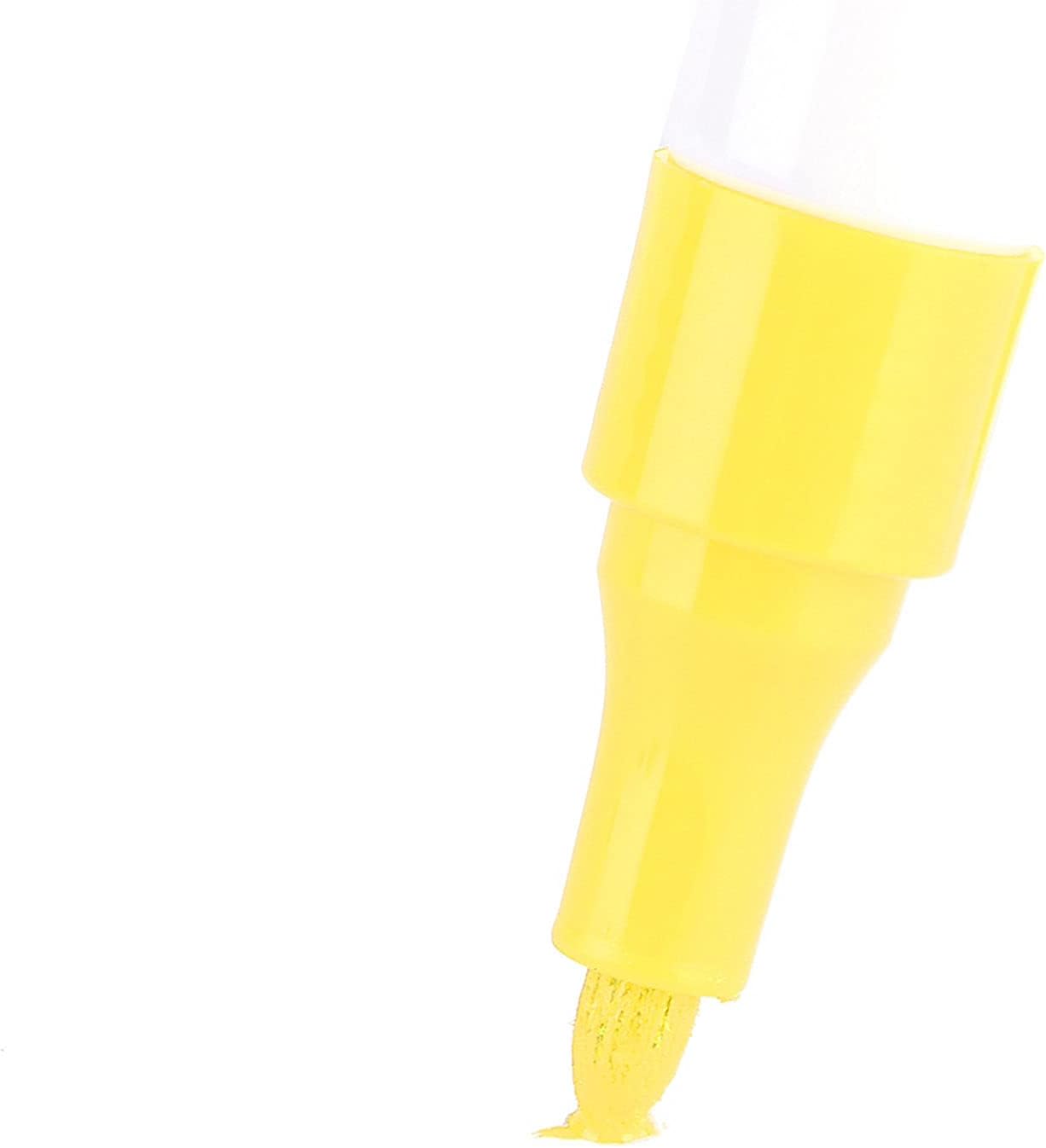 Tbest Car Tire Paint Pen Yellow Professional Marking Pencil | Lasting Yellow Pigment, , Easy Application, Suitable Rubber Tires, Single Pen Pack