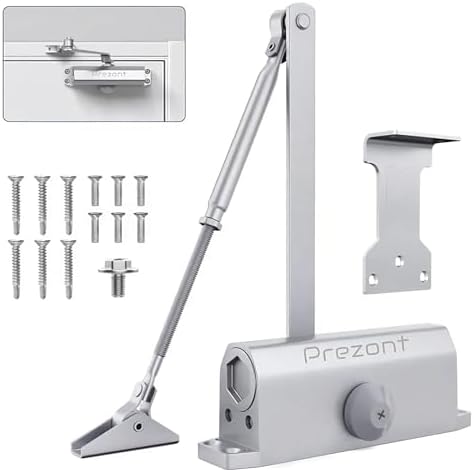 hydraulic automatic door closer – heavy duty adjustable, main product view