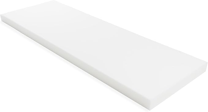 GoTo Foam 3" Height x 24" Width x 72" Length 36ILD Upholstery Cushion Made in - Image 3