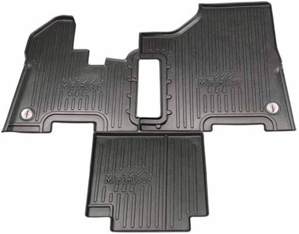 Technical Precision Replacement for Peterbilt 379 Year 2000 Black Floor MAT 3 PIECE Set