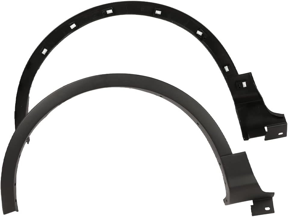G-PLUS Front Left & Right Fender Flares Compatible with Ford Escape 2013-2017, Wheel Opening Molding Arch Trim, CJ5Z-16268-AB, Factory Style