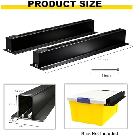 overhead garage storage rack for 12 17 27 shown in use