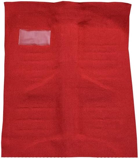 Molded Loop Complete Carpet Flooring fits 1951-1951 Ford Custom 2 Door Sedan (Black)