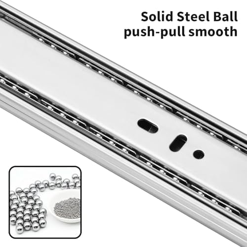 10 inch soft self close drawer slides 6 on a desk or shelf