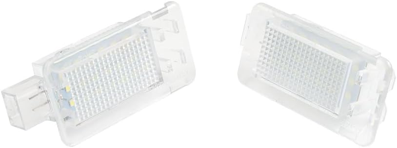 Chcury1 1 Pair 9151431, 30754448, 0825219 Interior Luggage Lamp Trunk Footwell Lights ABS for Volvo C30 2007-2013, for Volvo S80 1999-2016