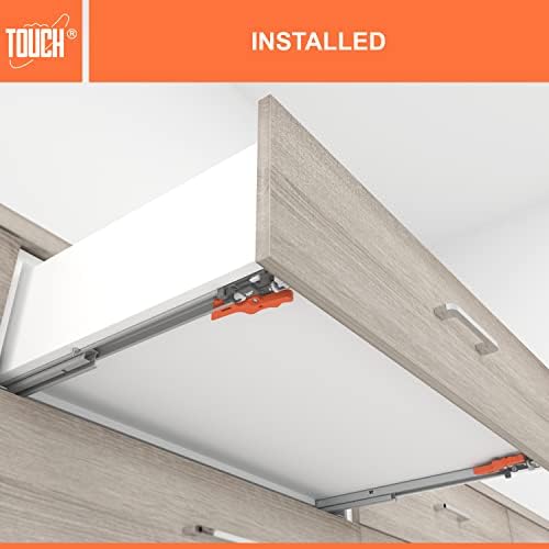 undermount drawer slides 21 inch, soft-close, for 3/4 on a desk or shelf