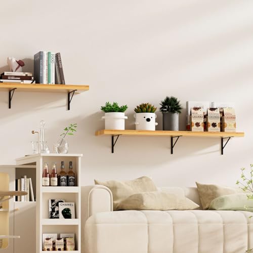 l12 x h 8" black heavy duty shelf, front angle view
