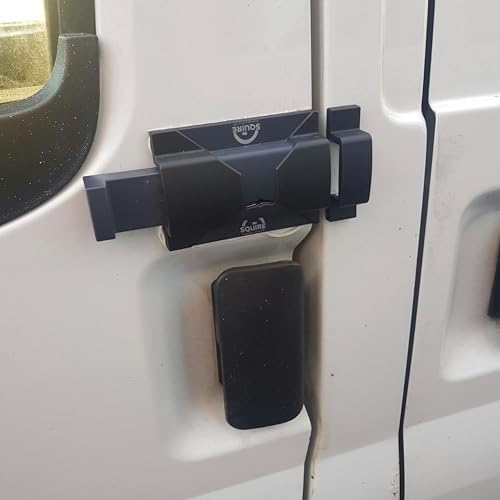 squire heavy duty keybolt - 4 lever key, front angle view