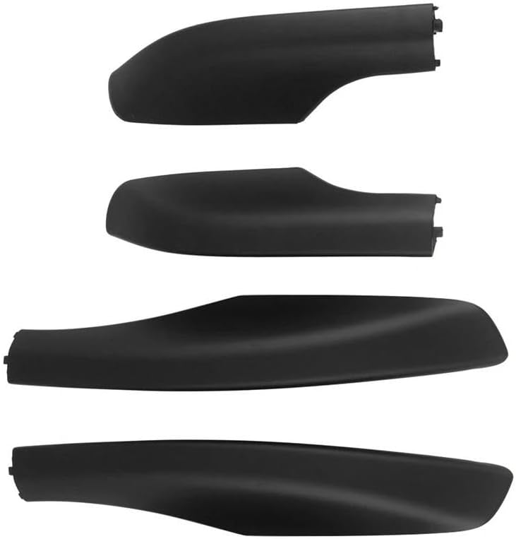 Roof Racks Boxes 4PCS Black ABS Car Roof Luggage Rack Rail End Cover Shell Protector for Toyota for Fortuner 2004-2014 Car Roof Bars