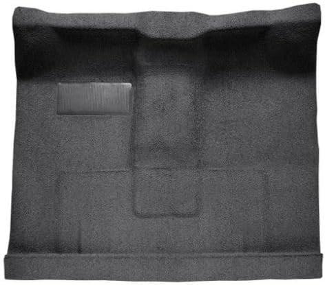 OEM-style Complete Carpet suitable for Ford F100 1961-1964 Regular Cab High Tunnel - Color 01 Black (Loop)