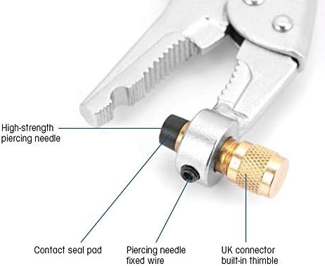 maxmartt air conditioner welding hand tools, refrigerant recovery, side view