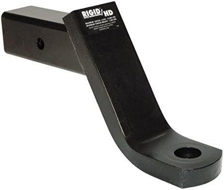 Class V Hitch Ball Mount - (HUB-25509) for 2-1/2" Receivers - Made in U.S.A. Fits 2.5 in Receiver, 12,000 lbs, 5-Inch Drop, Black