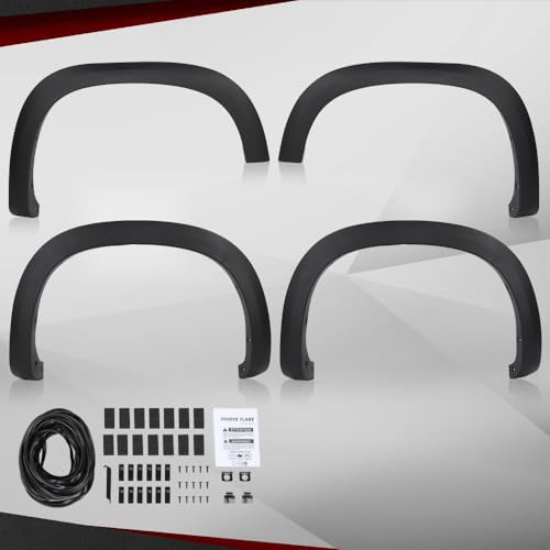 CHEDA Fender Flares (4PCS) | Compatible with Chevy Silverado 1500 (Not Dually) 2019-2021