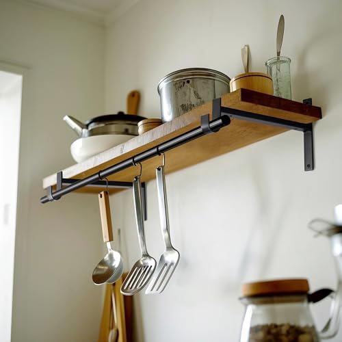ovov closet rod bracket heavy duty 10 inch showing dimensions