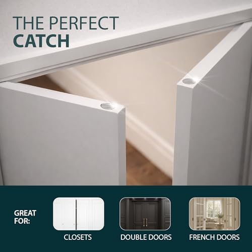 mega handles concealed magnetic door catch for dummy shown in use