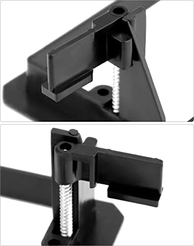 qwork low voltage mounting bracket, 50 pack 1 showing dimensions