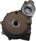 ENGINE Left Side Cover Coil Stator Cover Compatible For 200cc 250cc Engine Part(Coffee color)