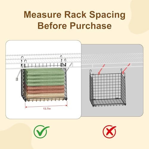 lyuwanxian 4-tier hanging closet organizer with 360°rotating hooks on a desk or shelf