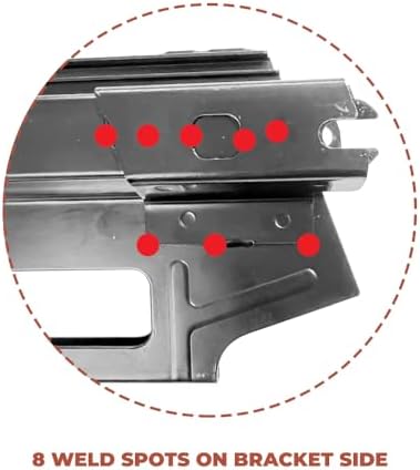 sp 884-570 aftermarket magazine assembly (steel) 2-hole compatible, side view