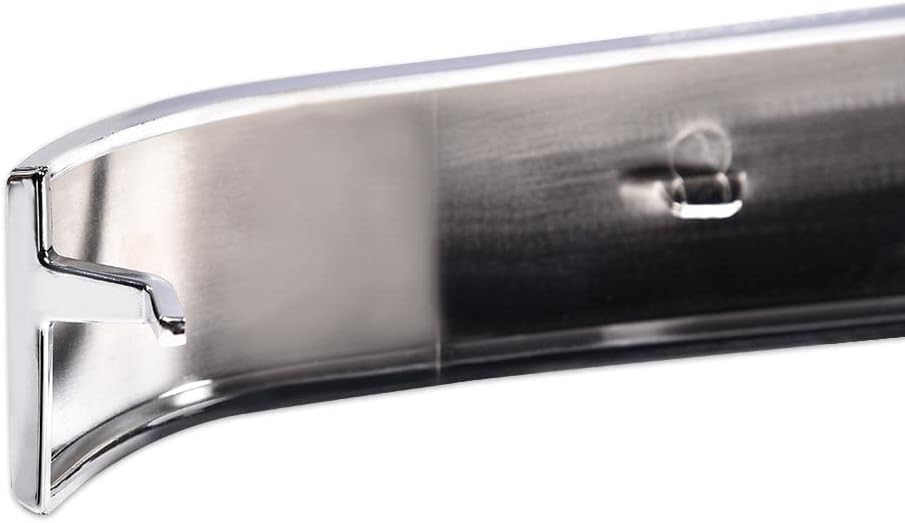 PIT66 Grille Trim Set Fit Chevy Silverado 1500 Classic HD 2500 3500 03-07 | 2PCS Chrome Front Grille Trim Molding Inserts, Driver & Passenger Side, Fit Silverado 1500 Classic HD 2500 3500 2003-2007