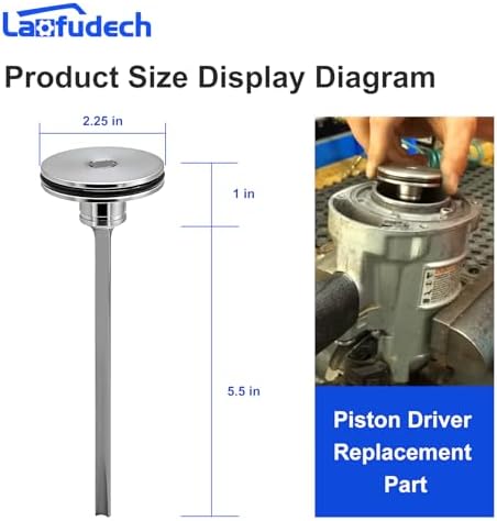 877-323 piston driver replacement part for hitachi nr83, close-up detail