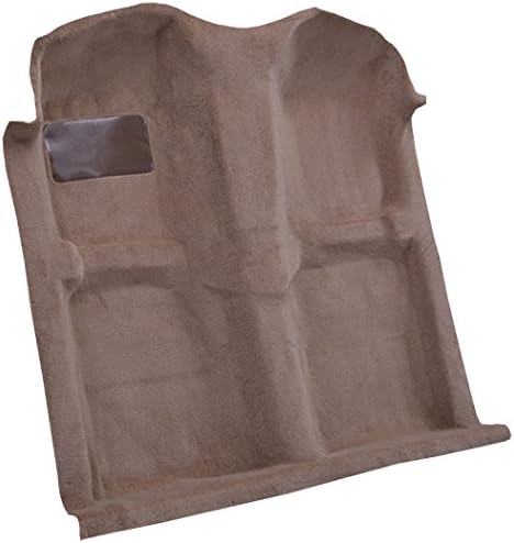 Replacement Auto Carpet Floor Liner - Molded Cutpile - fits 1994-2004 Ford Mustang Coupe Convertible (Black)